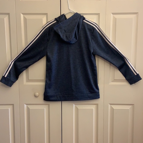 Adidas Boys Fleece Lined Hoodie - Picture 3 of 11